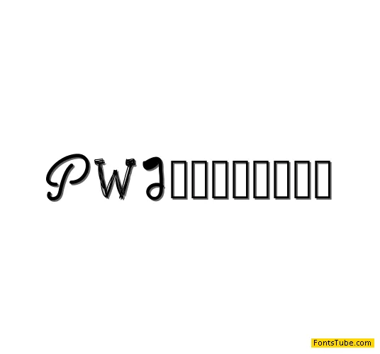 PWAlternate Font