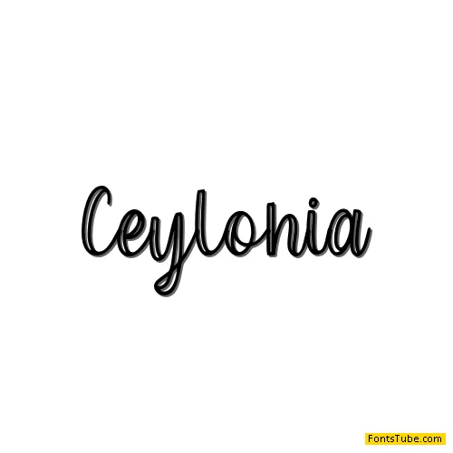 Ceylonia Font