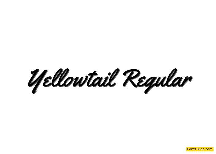 Yellowtail Font