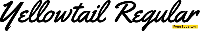 Yellowtail Font