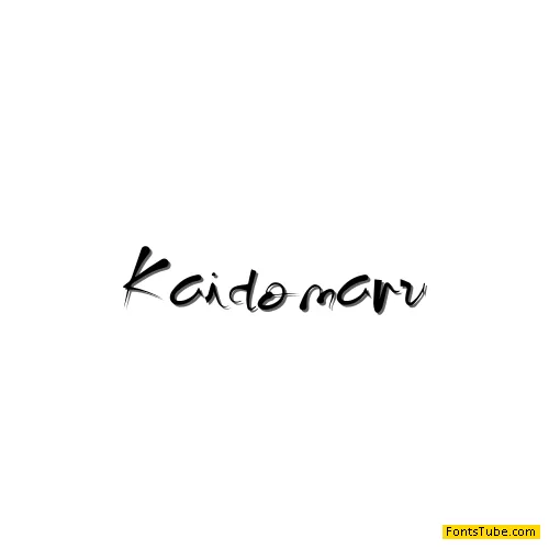 Kaidomaru Font