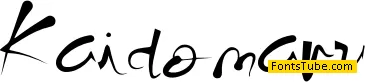 Kaidomaru Font