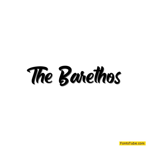 The Barethos Font
