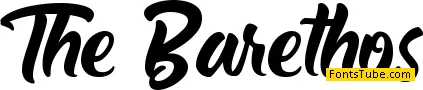 The Barethos Font