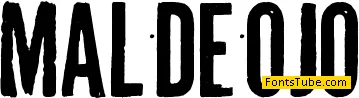 Mal de Ojo1 Font