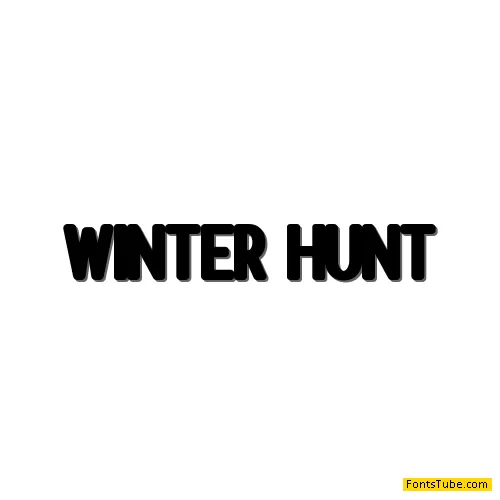 Winter Hunt Font