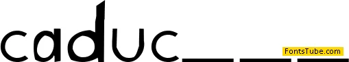 Caduceus Font