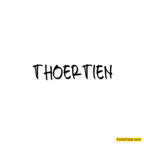 THOERTIEN Font