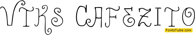 Vtks Cafezito Font