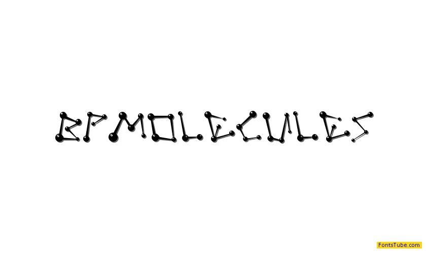 BPmolecules Font