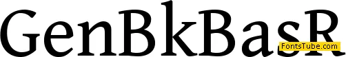 Gentium Book Basic Font Family