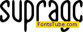 Supra Genius BRK Font Family