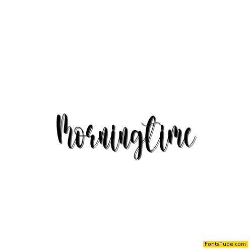 Morningtime Font