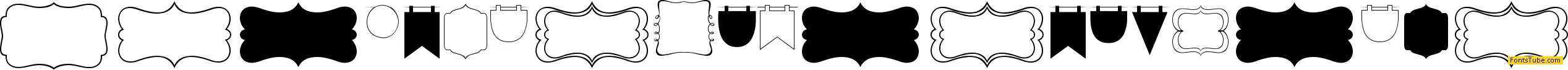 KG Flavor And Frames Four Font
