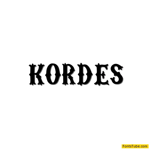 Kordes Font
