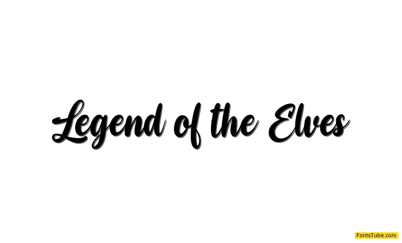 Legend of the Elves