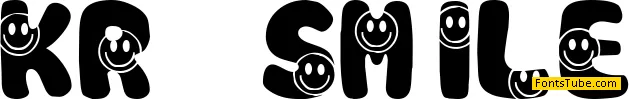 KR Smile Font