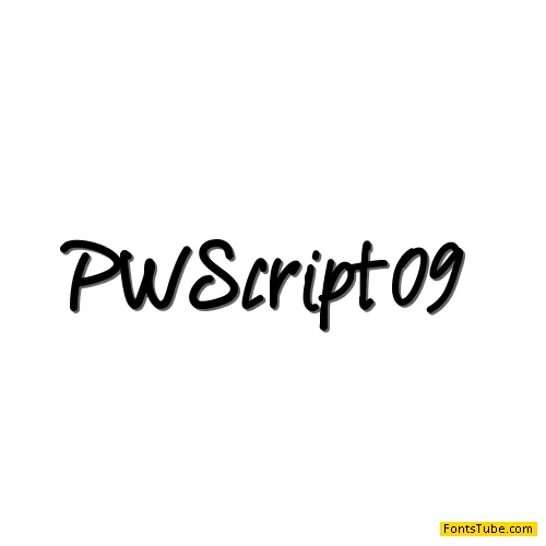 PWScript09 Font