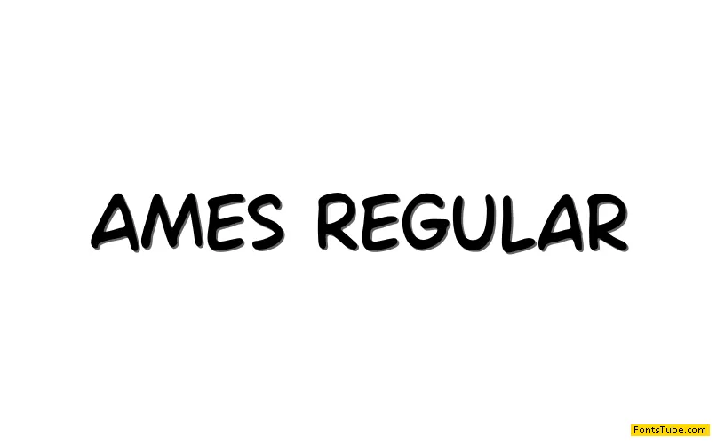 Ames Font