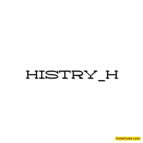 History Repeating Font Family