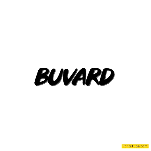 Buvard Font