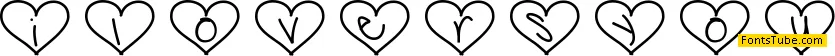 I Lovers You Font