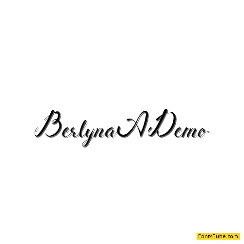 Berlyna Demo Font
