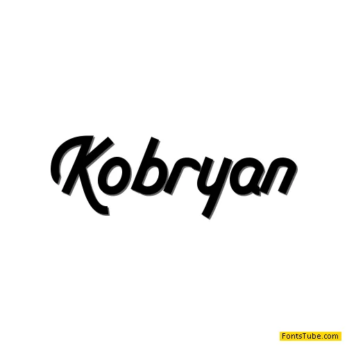 Kobryan Font