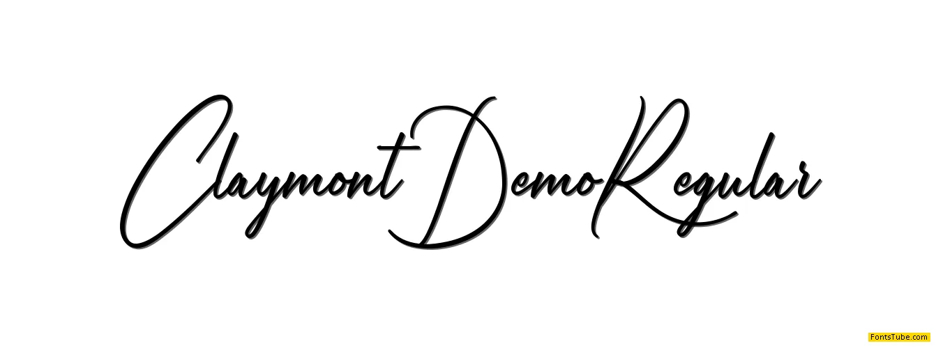 Claymont Demo Font