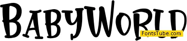 Baby World Font