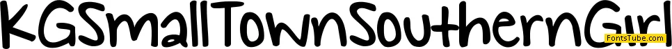KG Small Town Southern Girl Font