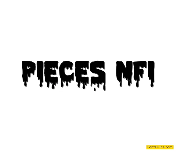 Pieces NFI Font