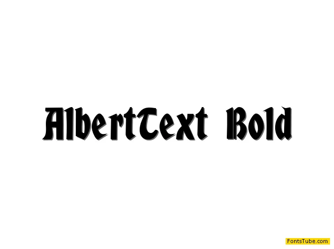 Albert Text Font