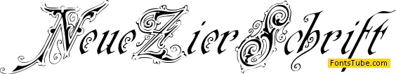 Neue Zier Schrift Font