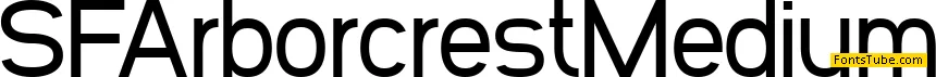 SF Arborcrest Font Family