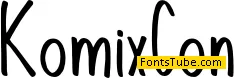 KomixCon Font Family