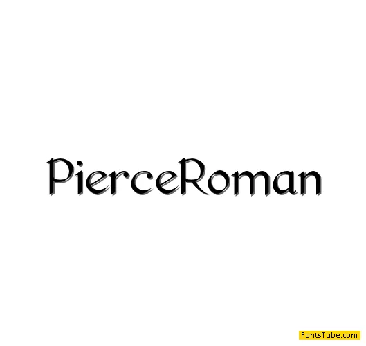 Pierce Font Family