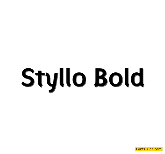 Styllo Font Family