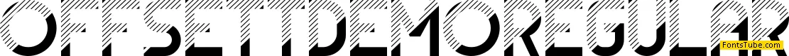 Offsett Demo Font Family