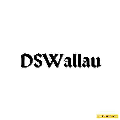 DS Wallau Font Family