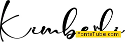 Kimberli - Personal Use Font