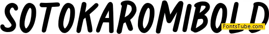 SotoKaroMi Font