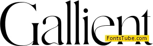 Gallient Font
