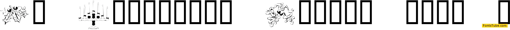 KR Christmas Jewels 2005 4 Font