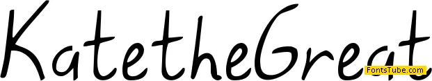 Kate the Great Font