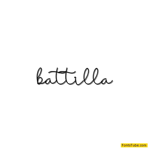 battilla Font