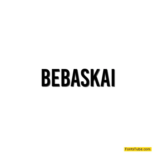 Bebas Kai Font