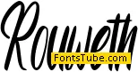 Rouweth Font