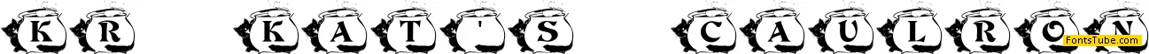KR Kat's Caulron Font
