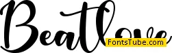 Beatlove -Personal Use Font